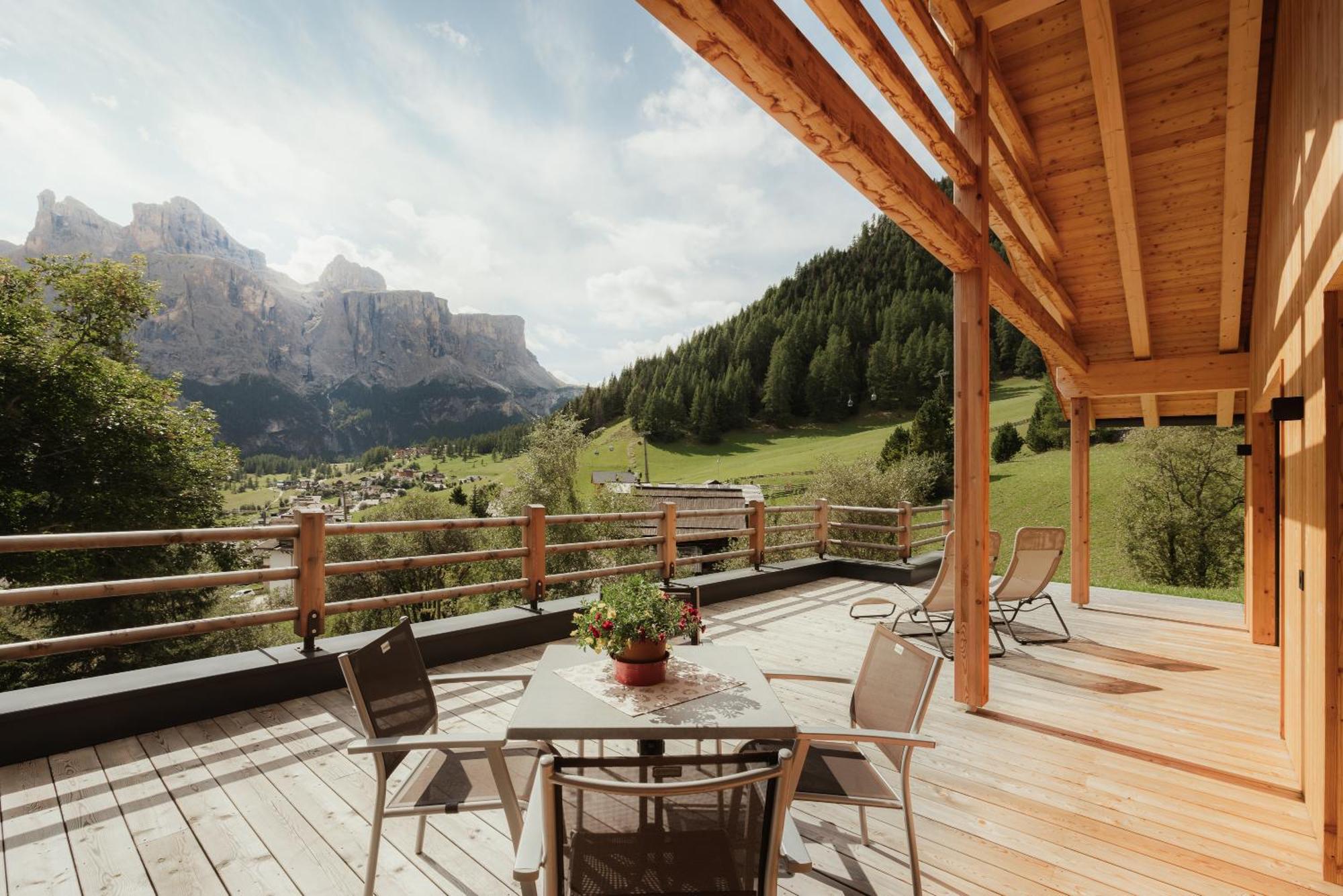 Chalet Laerchenhof Colfosco Exterior foto