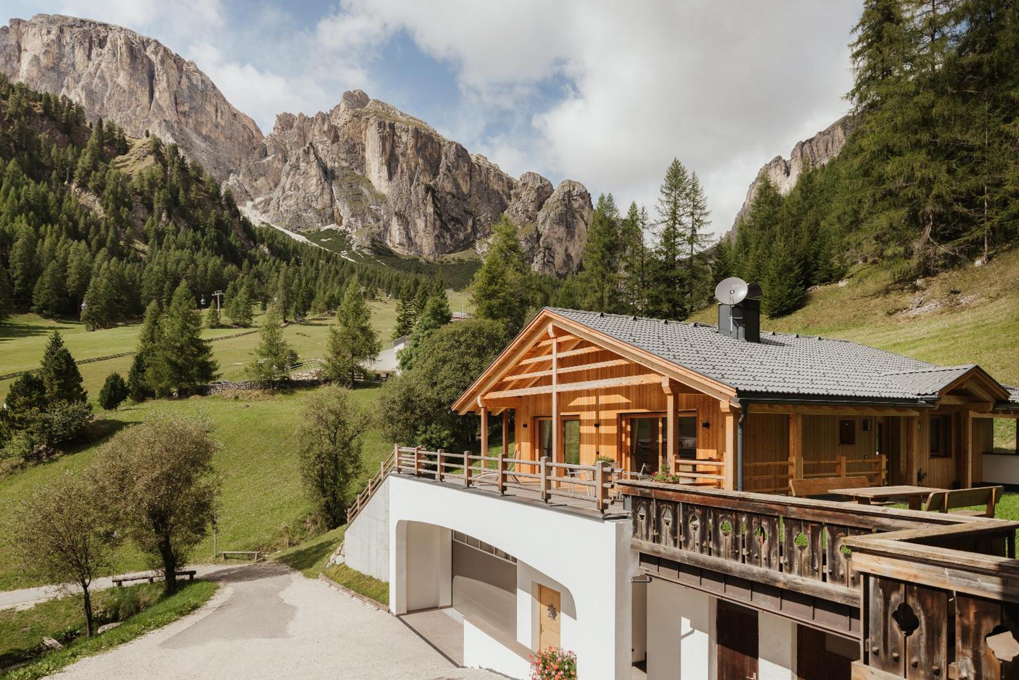 Chalet Laerchenhof Colfosco Exterior foto